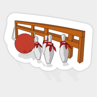 Bowling San Fermin Sticker